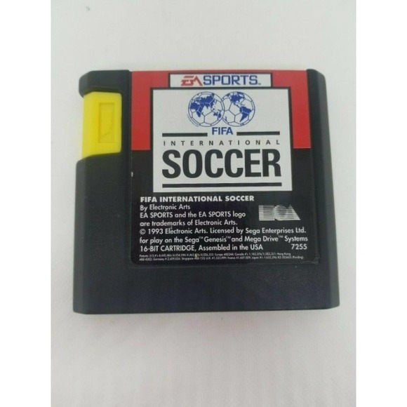 FIFA International Soccer Game Sega Genesis Vintge EA Sports 1993 - Picture 2 of 8